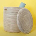 Extra Large White Storage Basket by Senegalo