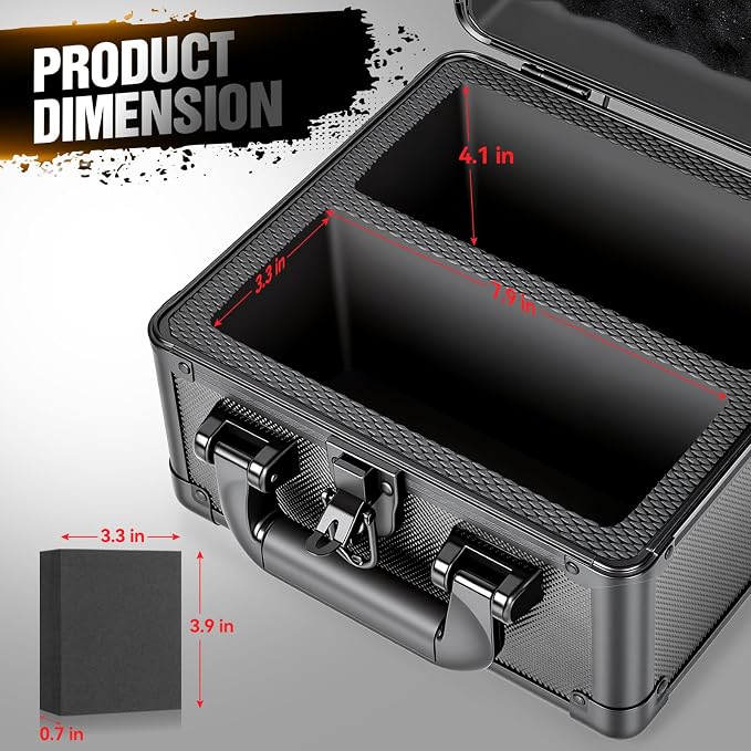 Graded Card Storage Box, Top Loader Boxes, Sports Trading Card Storage Case - Image 4