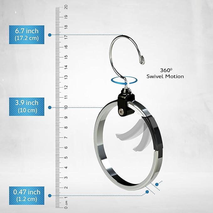 Multipurpose Closet Hangers- Tie and Belt Hanger - Image 3