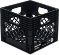 Ramtuff 1 Pack Storage Milk Crate, Durable Plastic Home Organizers, Stackable by Ramtuff