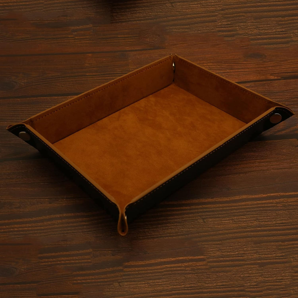 Valet Organizer - Catchall Tray for Jewelry, Wallets, Watches, Keys