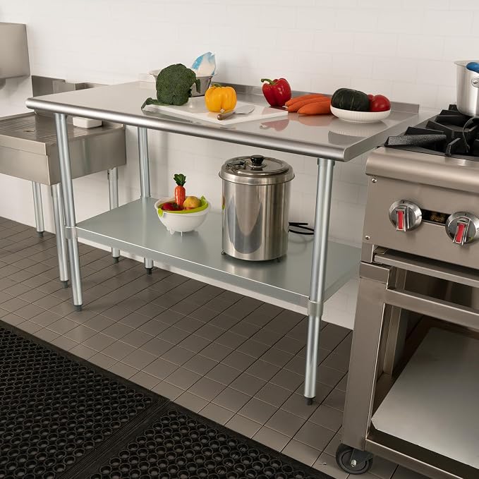 HARDURA Stainless Steel Table Prep & Work Table 24 x 60 Inches NSF Heavy Duty - Image 7
