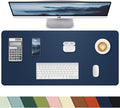 Non-Slip Desk mat, PULeather Desk Pad Protector, Office Desk Mat, Large Mouse by cebowa