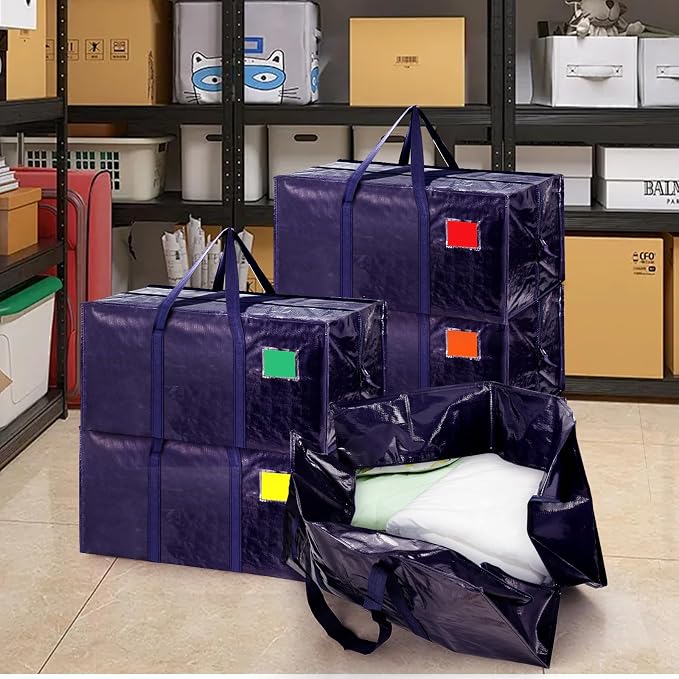 12 Pack Extra Large Heavy Duty Moving Bags - Image 3