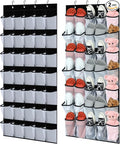 Windyun 2 Pcs 70 Large over The Door Shoe Organizer Hanging Shoe Rack by Windyun