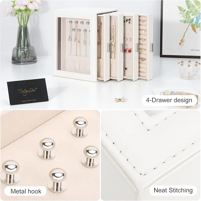 DesignSter Jewelry Box Organizer, Jewelry Box - Image 6