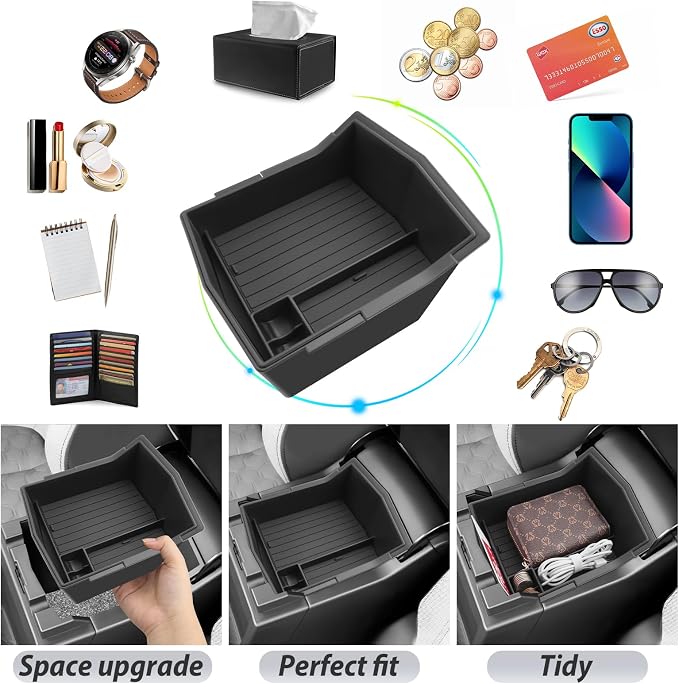 SKTU 2-Pack for 2025 2026 Subaru Forester Center Console Organizer for 2025 - Image 2