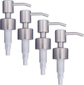 Stainless Steel Soap & Lotion Dispenser Pumps, Brushed Nickel Replacement by TopHomeStore