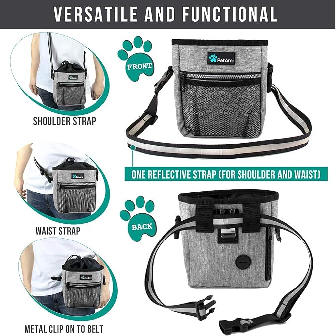 PetAmi Dog Treat Pouch, Pet Treat Pouch - Image 4