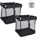 2Pcs Large Slatwall Baskets Mesh Slatwall Baskets by zjdbset