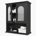 CJL Bathroom Wall Cabinet with Fluted Door, 18.9'' x 23.6'' Medicine Cabinet by Unknown