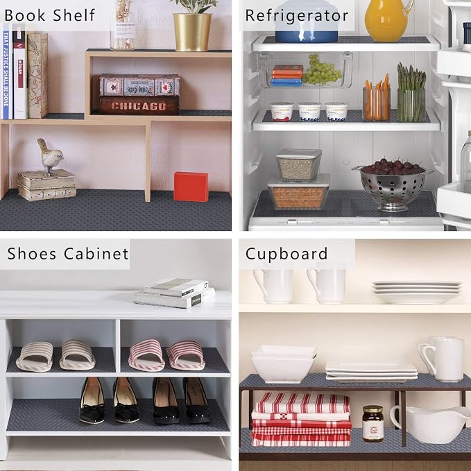 HooTown Shelf Liner Kitchen Cabinet Drawer Mats 23.6 Inch Wide x 196.8 Inch Long - Image 7