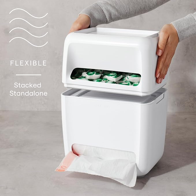 YouCopia SinkSuite Bag & Pod Dispenser, Standing Garbage Bag and Dishwasher Pod - Image 3