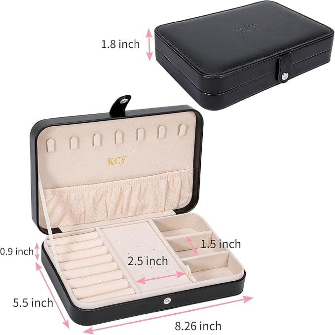 KCY Travel Jewelry Organizer Box - Image 5