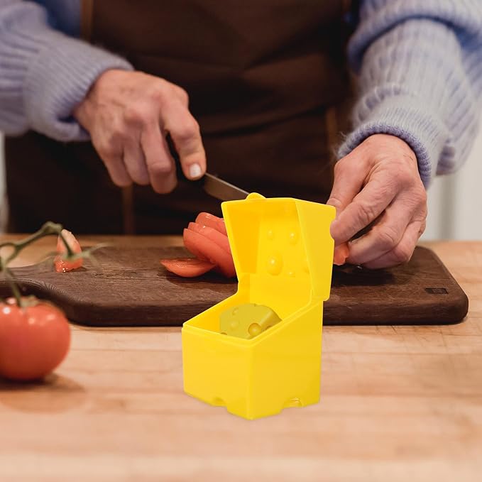 2pcs Slice Cheese Storage Containers - Image 8