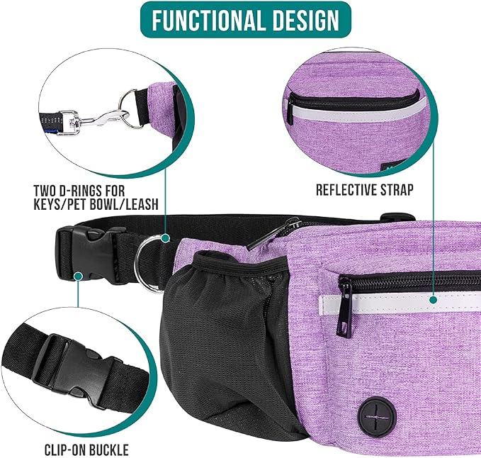 PetAmi Dog Fanny Pack, Treat Pouch - Image 4