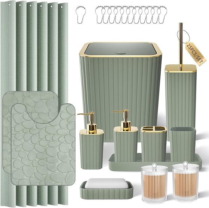 Bathroom Accessories Set by BetterbathroomwithXLHOME
