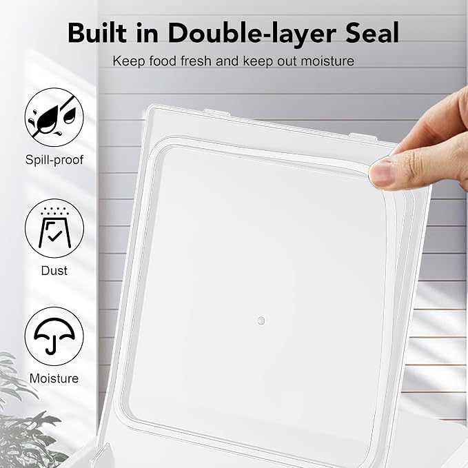 Dog Food Storage Container Stainless Steel - Image 5