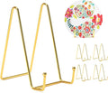 Kruodop 6 Inch Plate Stands for Display, 5 Pack Plate Holder Display Stand by Kruodop