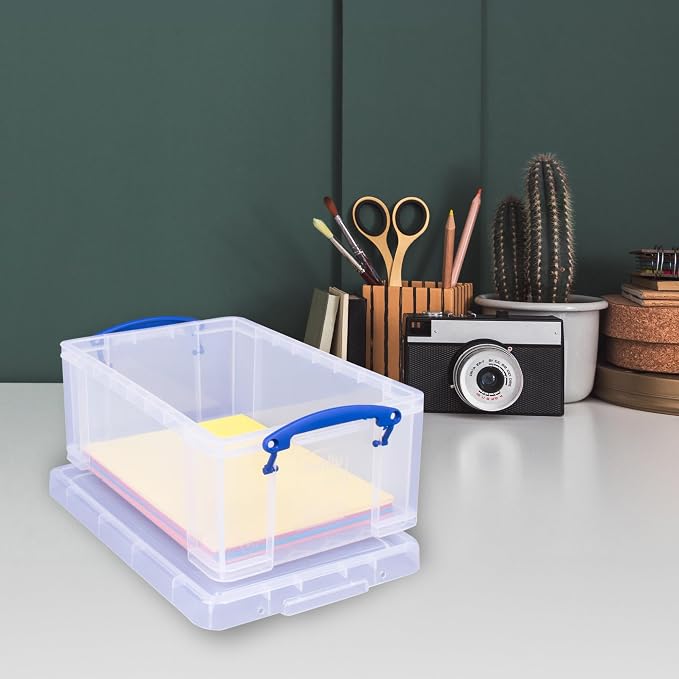 Really Useful Box Stackable 9 Liter Plastic Storage Container Bin - Image 5