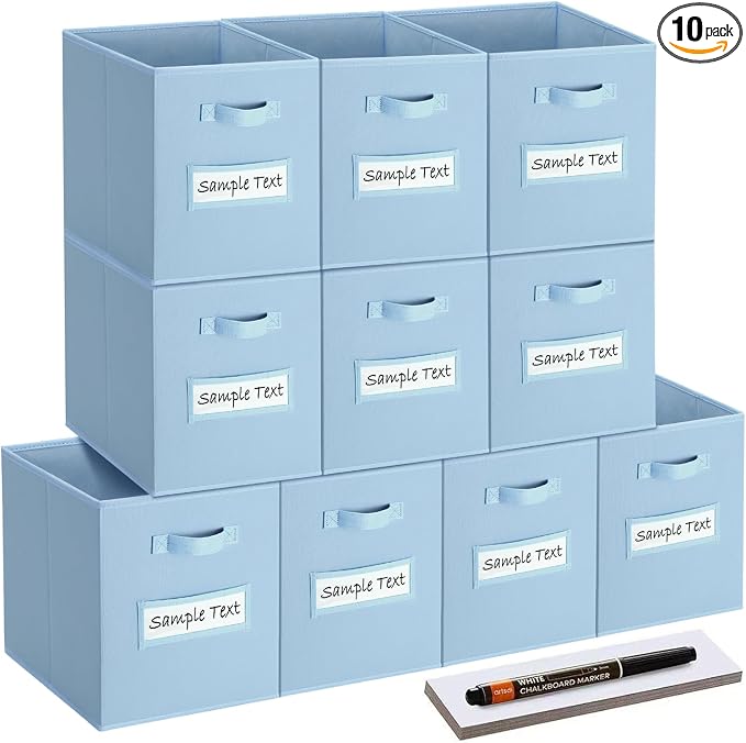 artsdi 11x11 storage cube bins Foldable Fabric storage cubes by Artsdi