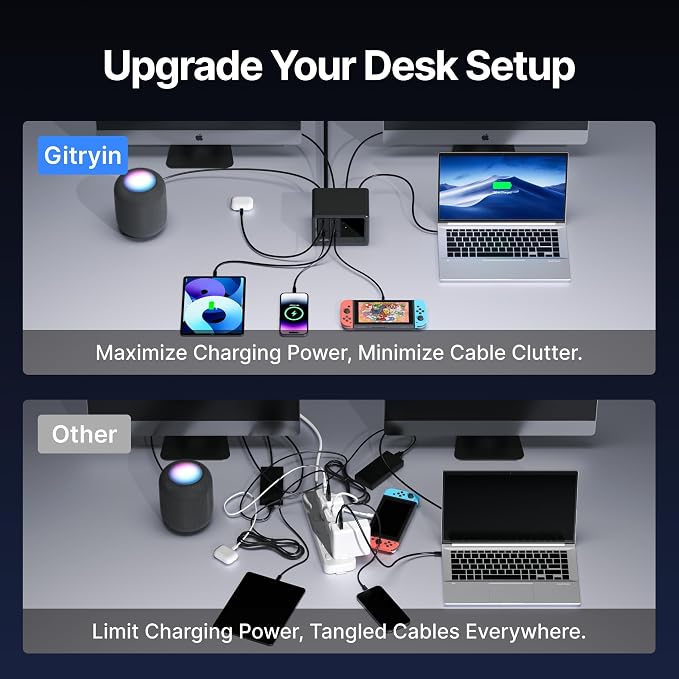 Gitryin 10-in-1 Desktop Charging Station - Image 7