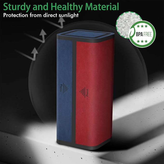 Pill Organizer 2 Times a Day, Am Pm Twice Daily Pill Case, Detachable Large - Image 7