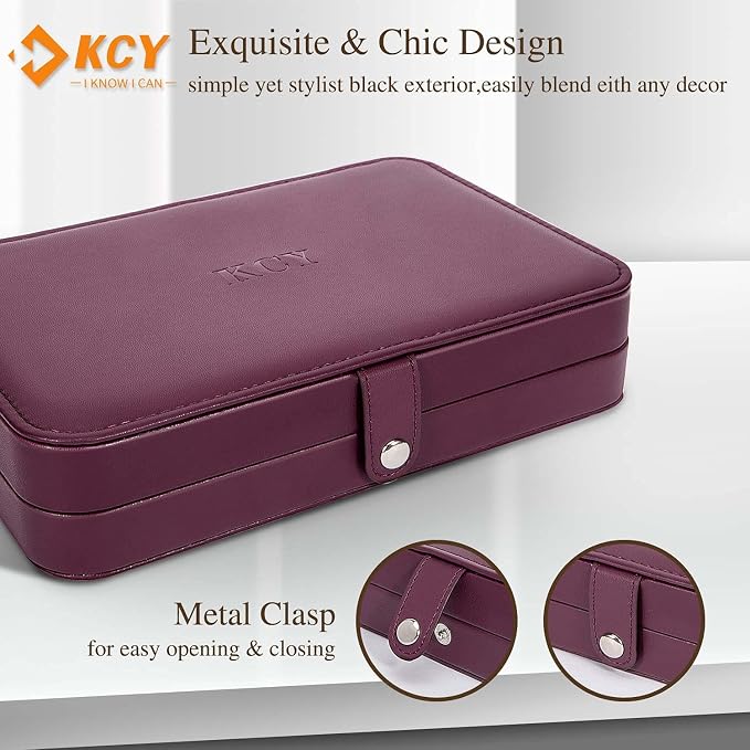 KCY Travel Jewelry Organizer Box - Image 5