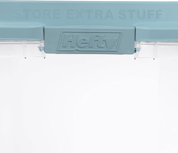 Hefty HI-RISE 72 Qt Large Plastic Storage Bins - Image 5