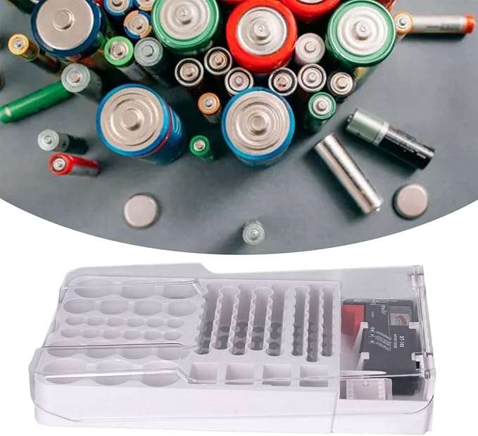 Battery Organizer Storage Box, - Image 7