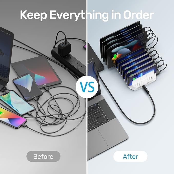 Unitek Multi Charging Station, 10-Port USB Charger - Image 4