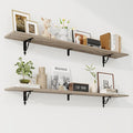 RICHFOCUS Floating Shelves for Wall Decor, 55.1W x 8D Shelves Set of 2 by Unknown