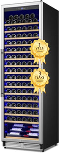 Upgraded 24 Inch Wine Cooler Refrigerator, 190 Bottles Wine Fridge by Velivi-SpecialistinFridge