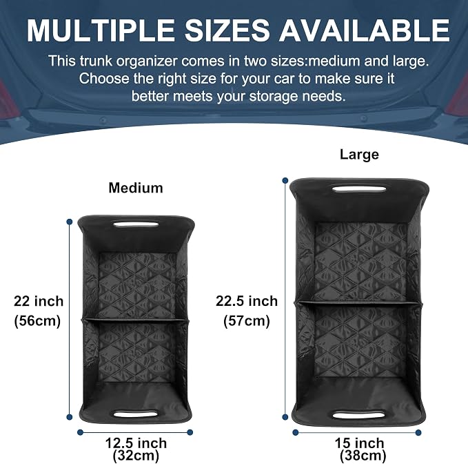 Deosk Car Trunk Organizer for SUV, Car Organizers and Storage - Image 3
