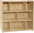 Contender - Birch 8 Cubby Storage Unit, Art&Craft Organizer by Contender