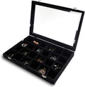 Frebeauty 24 Grid Earring Holder Organizer Tray, Jewelry Organizers and Storage by Frebeauty