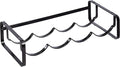 Amazon Basics Tabletop Stackable 4-Bottle Metal Wine Rack, 3.74"D x 15.75"W x by AmazonBasics