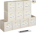 artsdi 11 Inch Storage Cube, Storage bin Foldable Fabric Cube Storage Bins by Artsdi