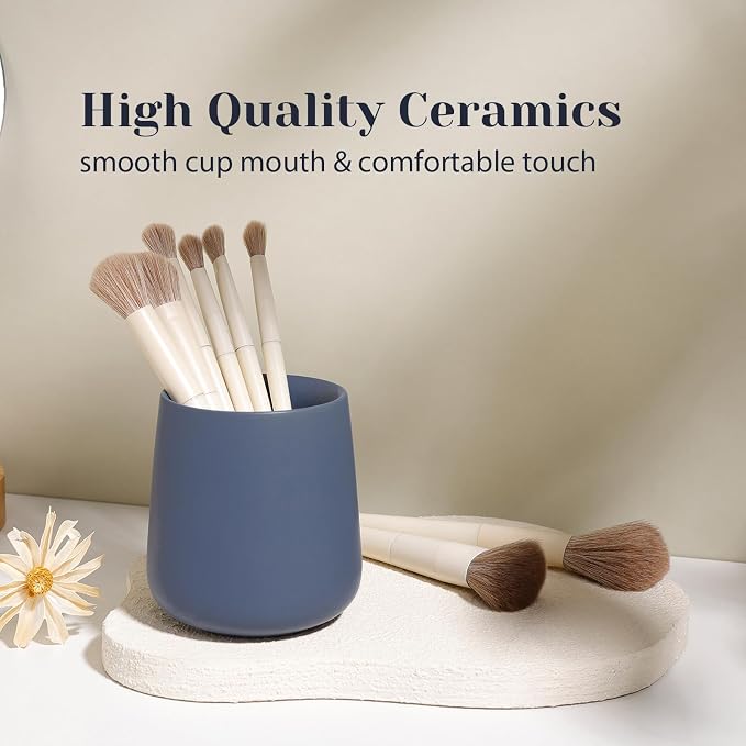 INGOFIN 3 Pcs Ceramic Bathroom Accessory Set - Image 4