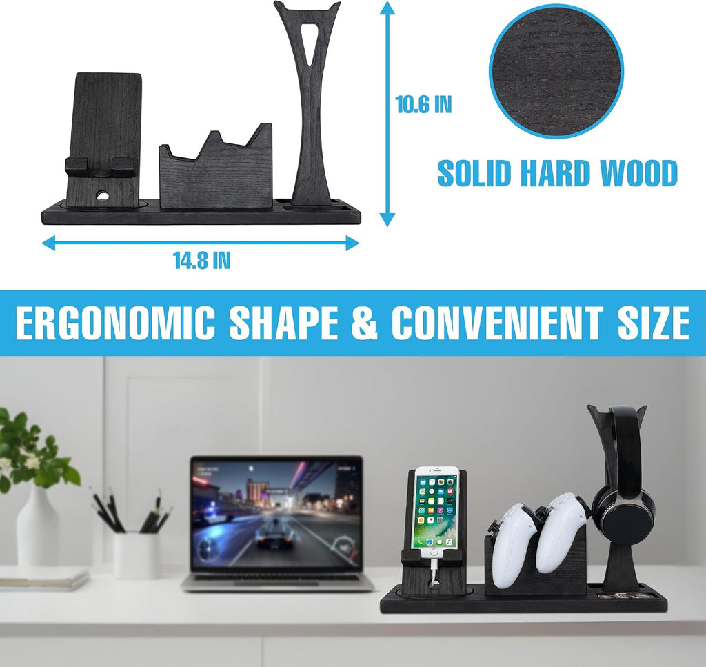 Unique Gift for Gamers, Game Room Decor. Unique Gaming Organizer with