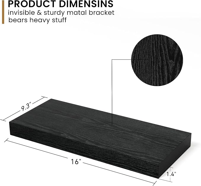 Fun Memories Deep Floating Shelves - Image 3