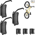 monTEK Bike Wall Mount for 4.5" Tire Width, Swivel Bike Wall Hanger Holds Up to by monTEK