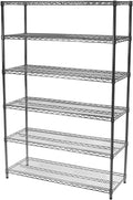Shelving Inc. 18" d x 30" w x 84" h Chrome Wire Shelving by ShelvingInc