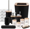 IMAVO Bathroom Accessories Set, 11 Pieces Bathroom Accessory Set, Trash Can by IMAVO