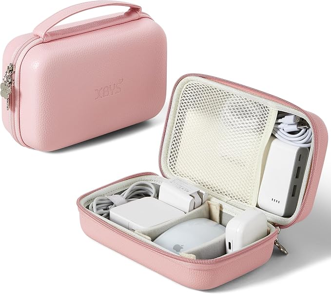 Charger Case for Macbook, Portable Tech Electronic Organizer Bag, Travel by Linpr