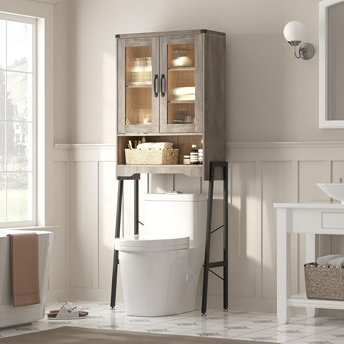 Over The Toilet Storage Cabinet by FiveWillowise