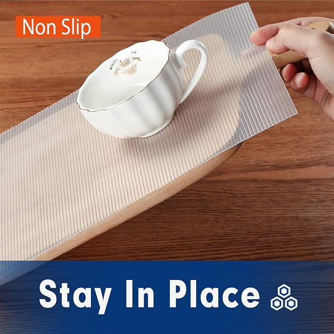 Shelf Liner, Drawer Liner, 12 x 120 Inches Cabinet Liner - Image 2