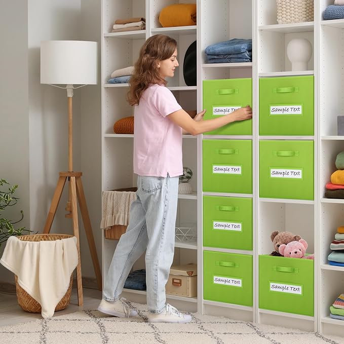 artsdi 11x11 storage cube bins Foldable Fabric storage cubes - Image 5
