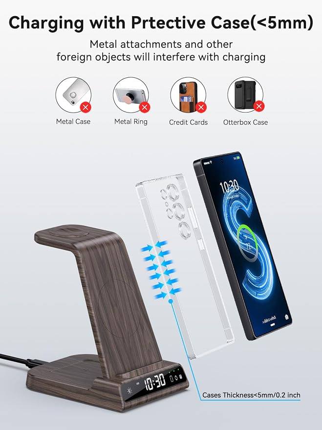 Wireless Charger for Samsung Charging Station - Image 4