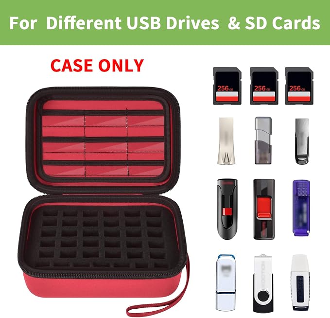 USB Flash Drive Case, SD Card/Memory Stick Pouch - Image 2